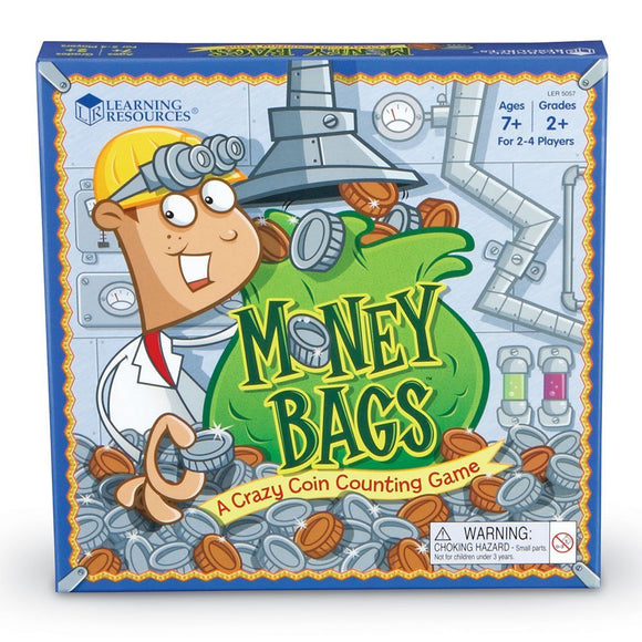 Money Bags Coin Value Game, Ages 7+