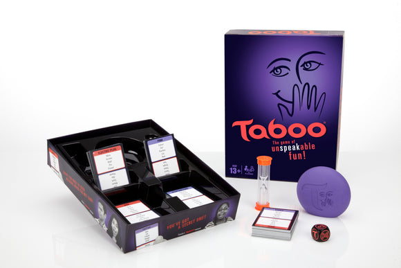 Taboo Board Game, Guessing Game For Ages 13+, 4 or More Players